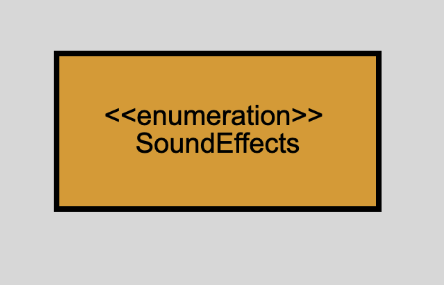 Sound Effects enumeration