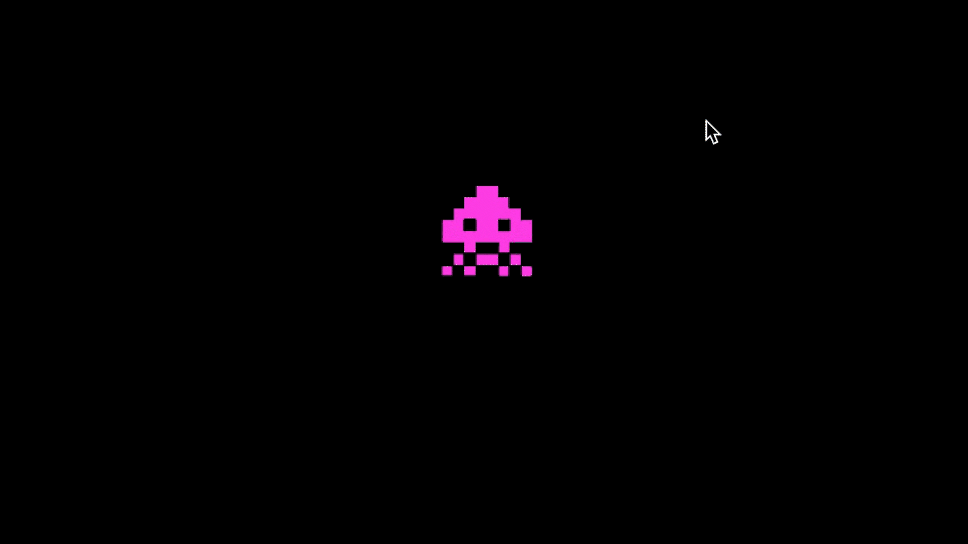 Animated: Alien eating cookies